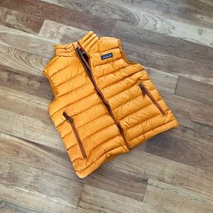 Patagonia down vest - kids small 7/8